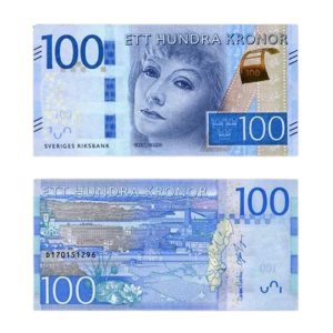 Buy Counterfeit Swedish Krona 100 Kronor Note 26000 kronor worth