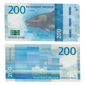 Buy Counterfeit Norwegian Krone 200-Krone Note 30000 worth