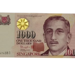 Buy Counterfeit Singapore 1000 Note $6000 worth