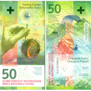 Buy Counterfeit Swiss Franc 50 Note 3000Franc worth