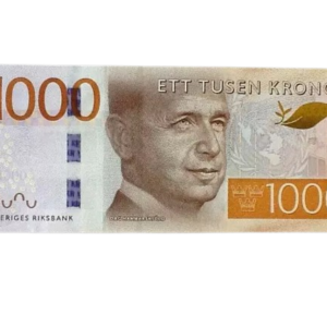 Buy Counterfeit Swedish Krona 1000 Kronor Note 26000 kronor worth