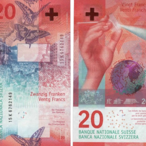 Buy Counterfeit Swiss Franc 20 Note 3000Franc worth